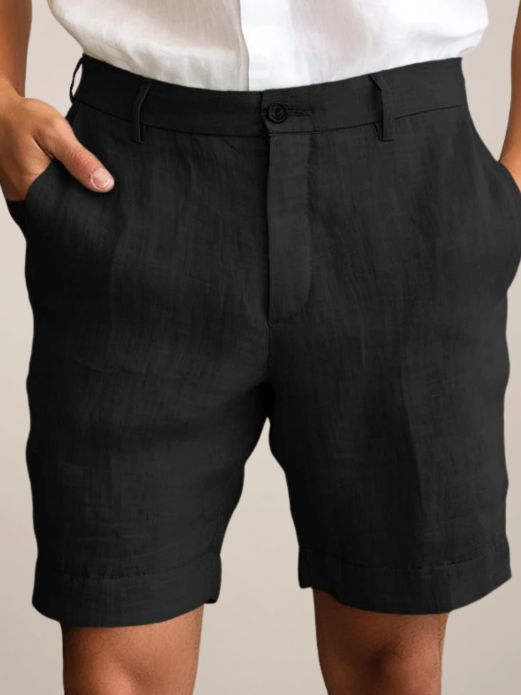 Men’s Casual Elastic Waist Shorts