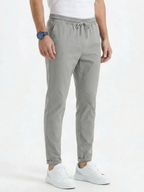Men's Drawstring Tapered Trousers