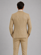 Men’s Slim Fit Two-Piece Suit – Modern Formal Summer Style