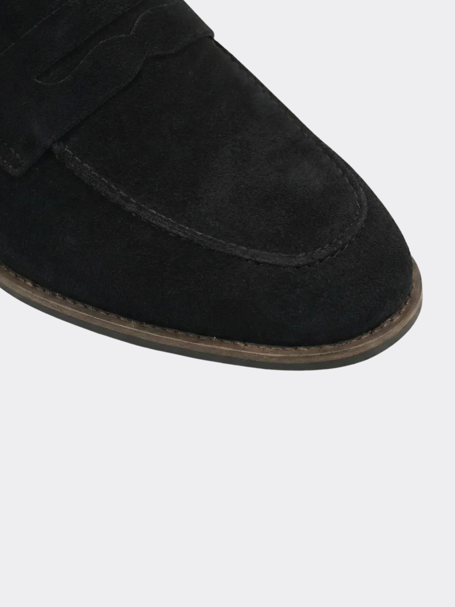 Men’s Slip-On Loafers with Almond Toe