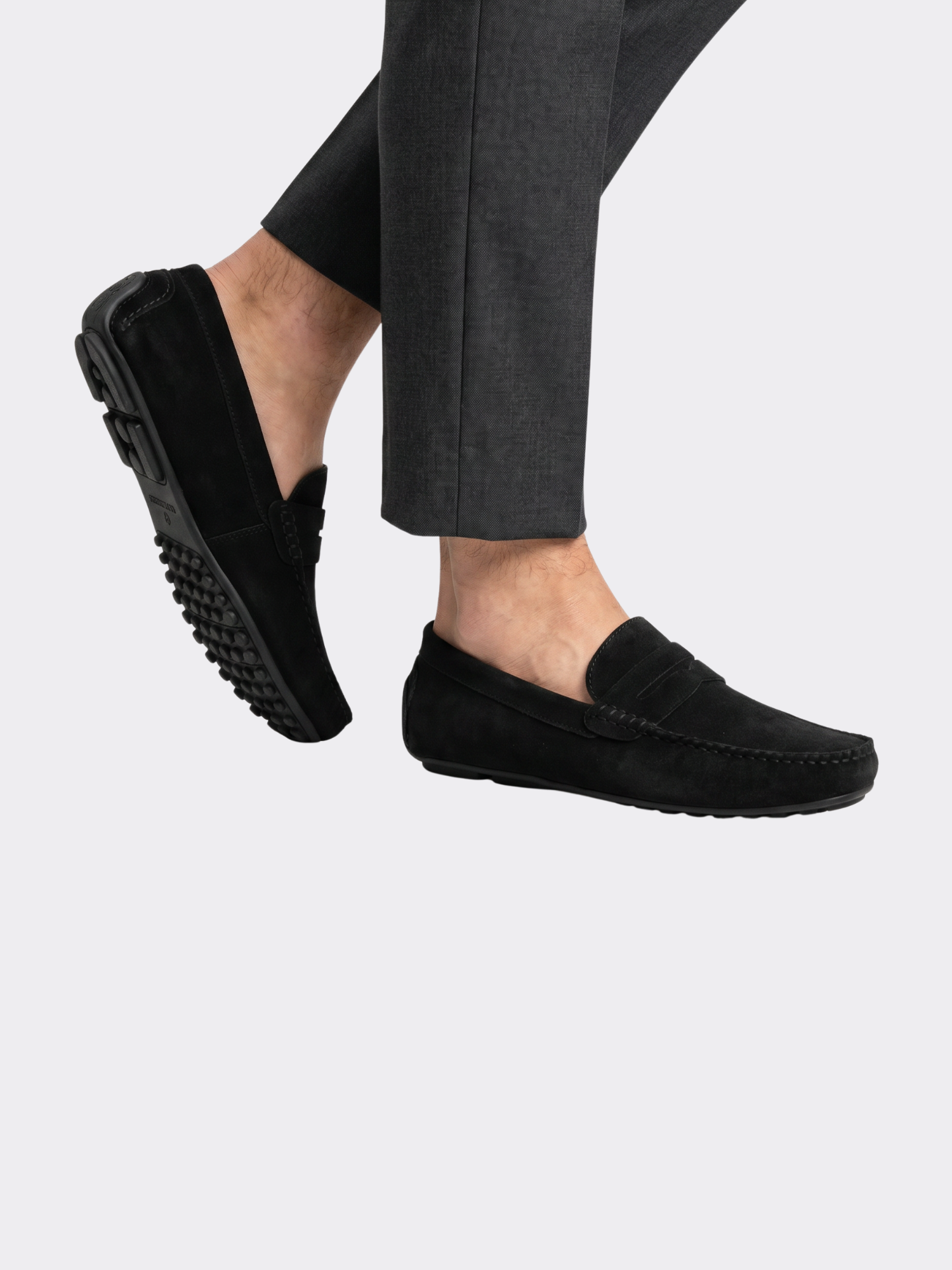 Men’s Slip-On Moc Toe Loafers