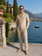 Men’s Summer Shirt and Trousers Set – Relaxed Coordinated Design