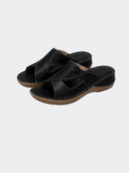 Women’s Open Toe Slip-On Heeled Sandals