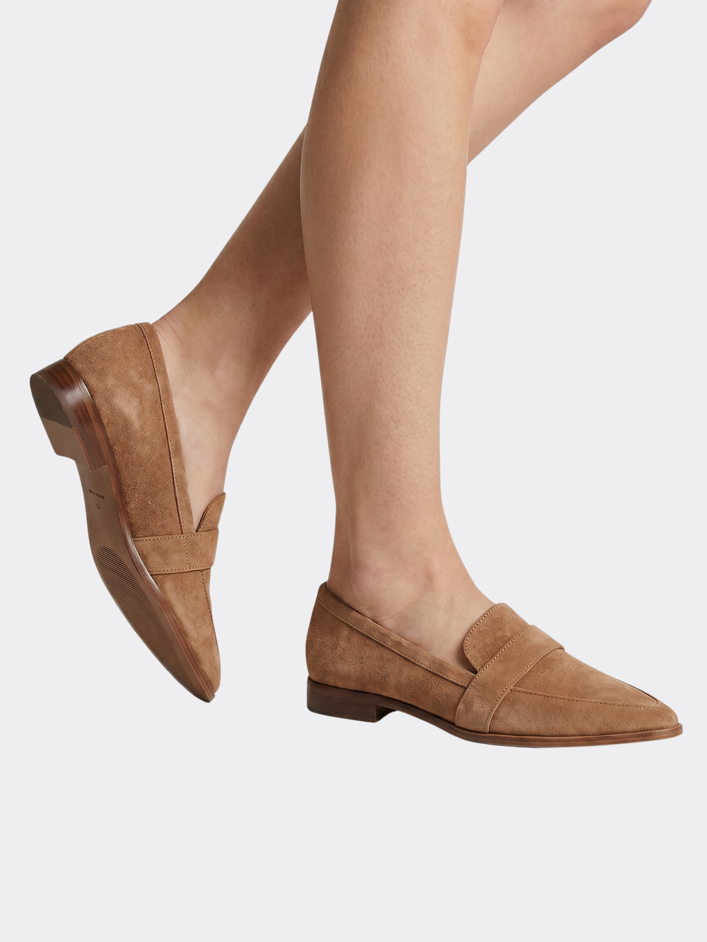 Women’s Pointed Toe Slip-On Loafers – Flat Sole