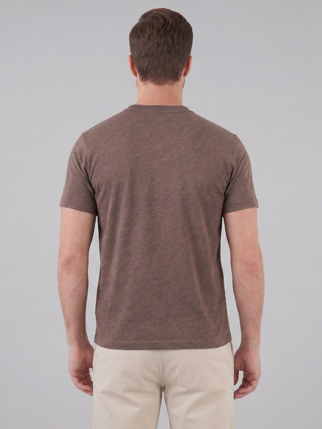 Men's Short Sleeve Casual Crew Neck Top