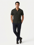 Men’s Short Sleeve Knit Polo Shirt – Slim Fit