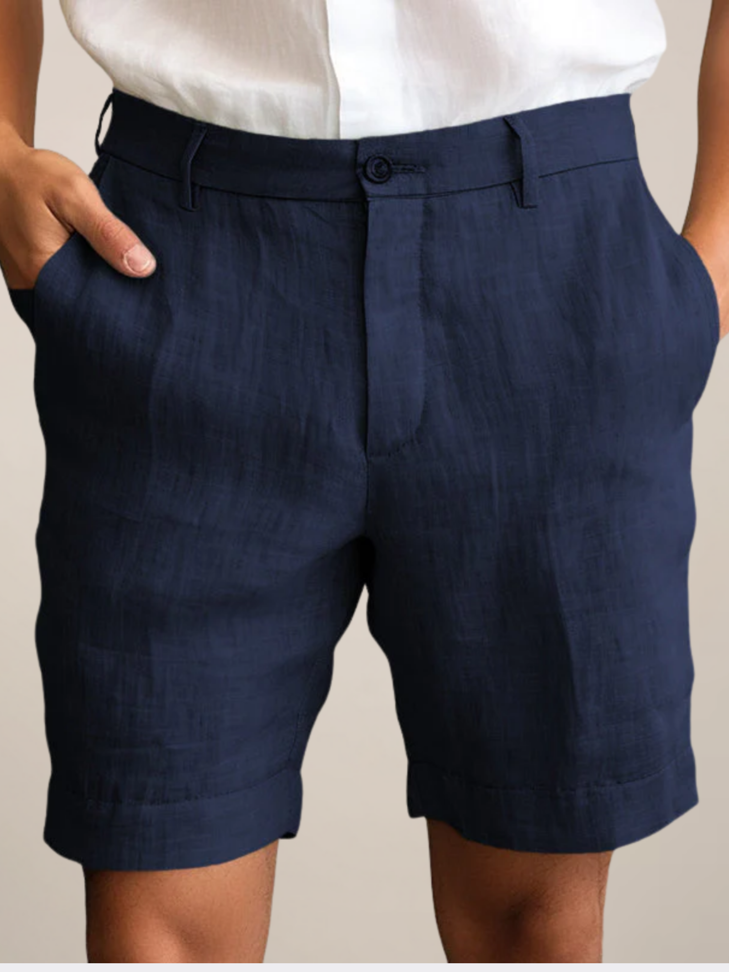 Men’s Casual Elastic Waist Shorts