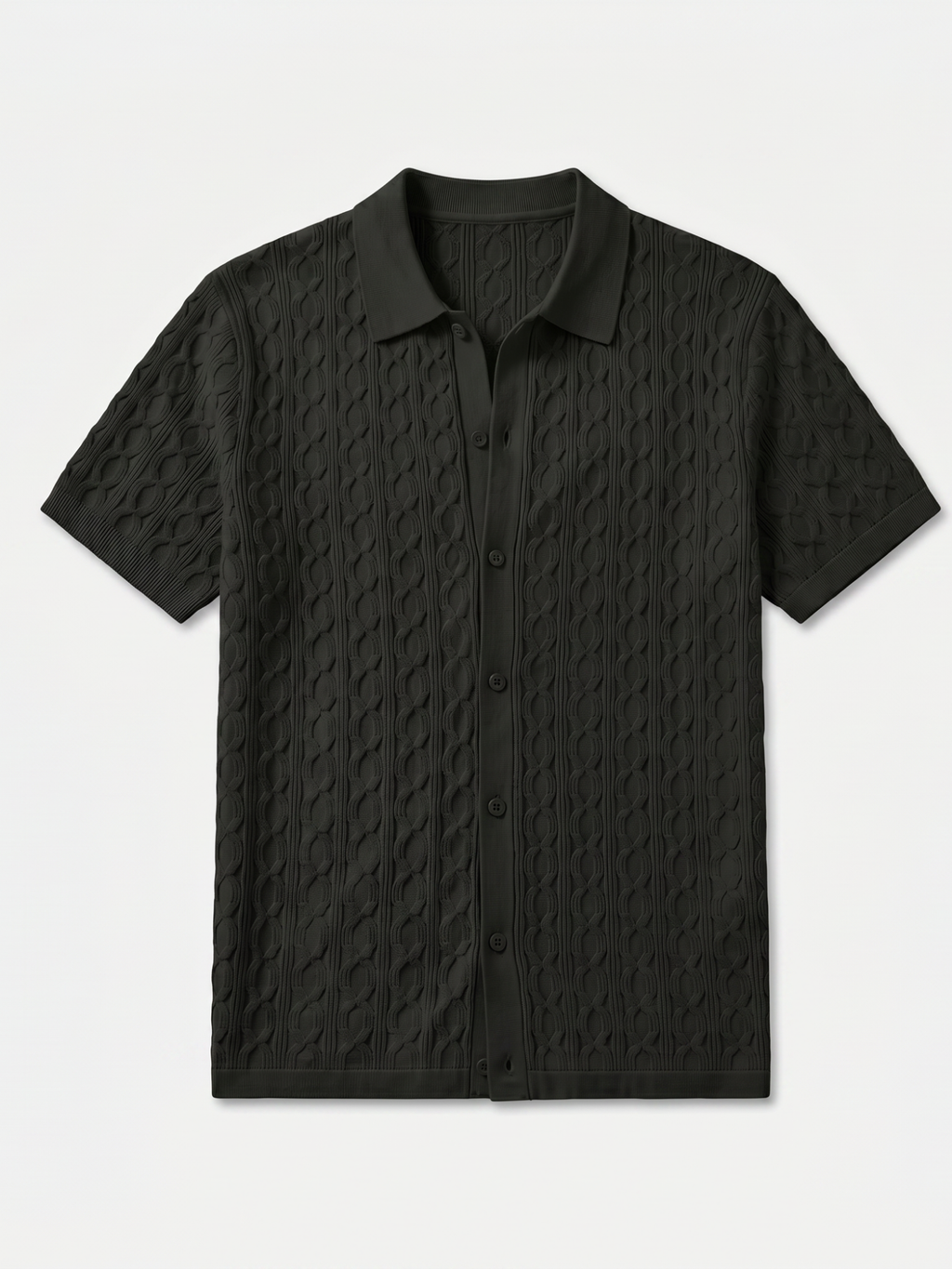Men’s Short Sleeve Knit Polo Shirt – Slim Fit