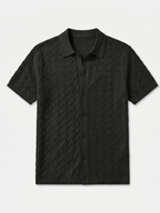 Men’s Short Sleeve Knit Polo Shirt – Slim Fit