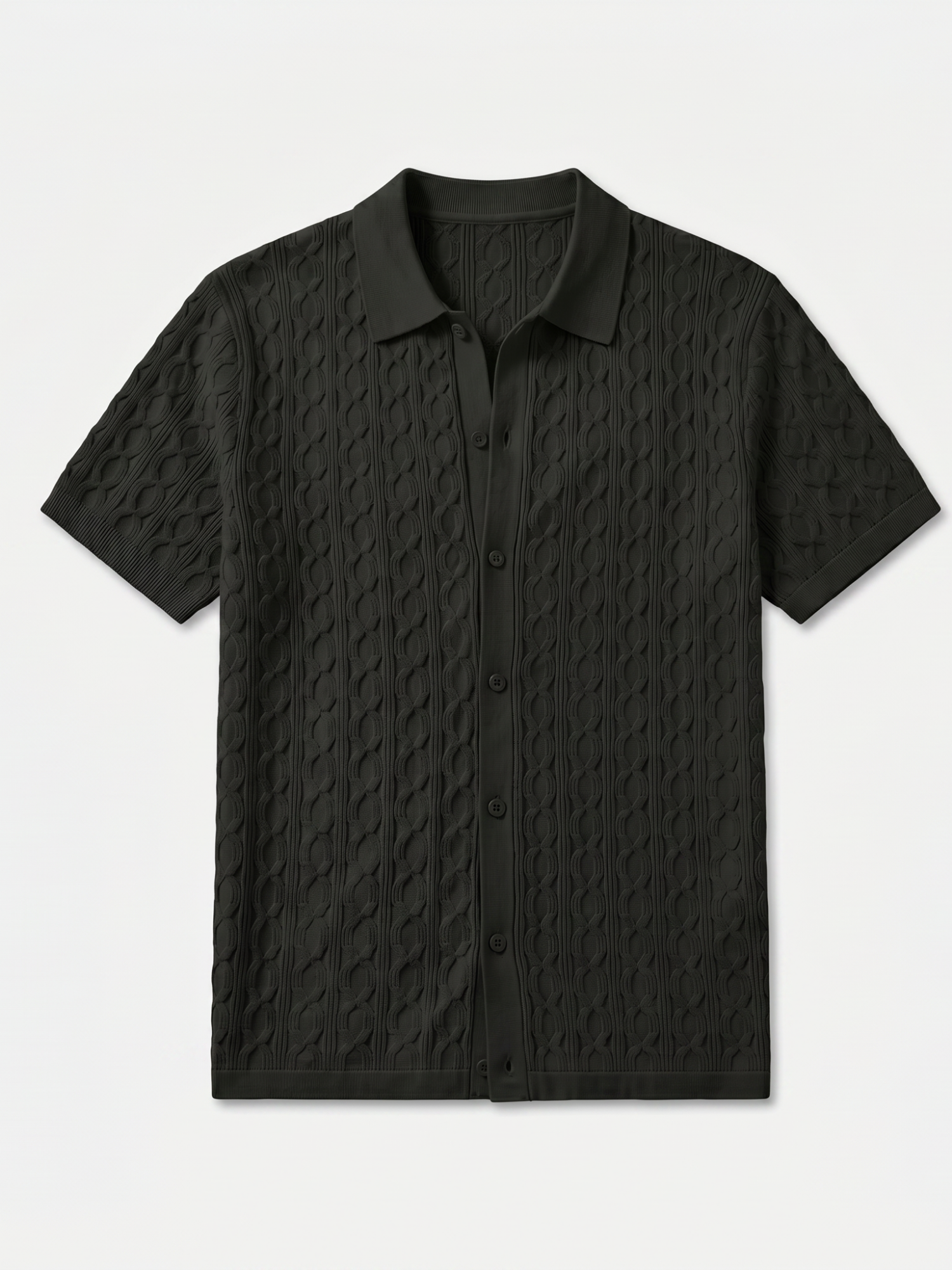 Men’s Short Sleeve Knit Polo Shirt – Slim Fit
