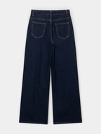 Women’s Denim Jacket & Straight-Leg Jeans Two-Piece Set – Button Front Co-Ord