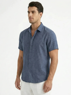 Men’s Short Sleeve Button-Front Shirt