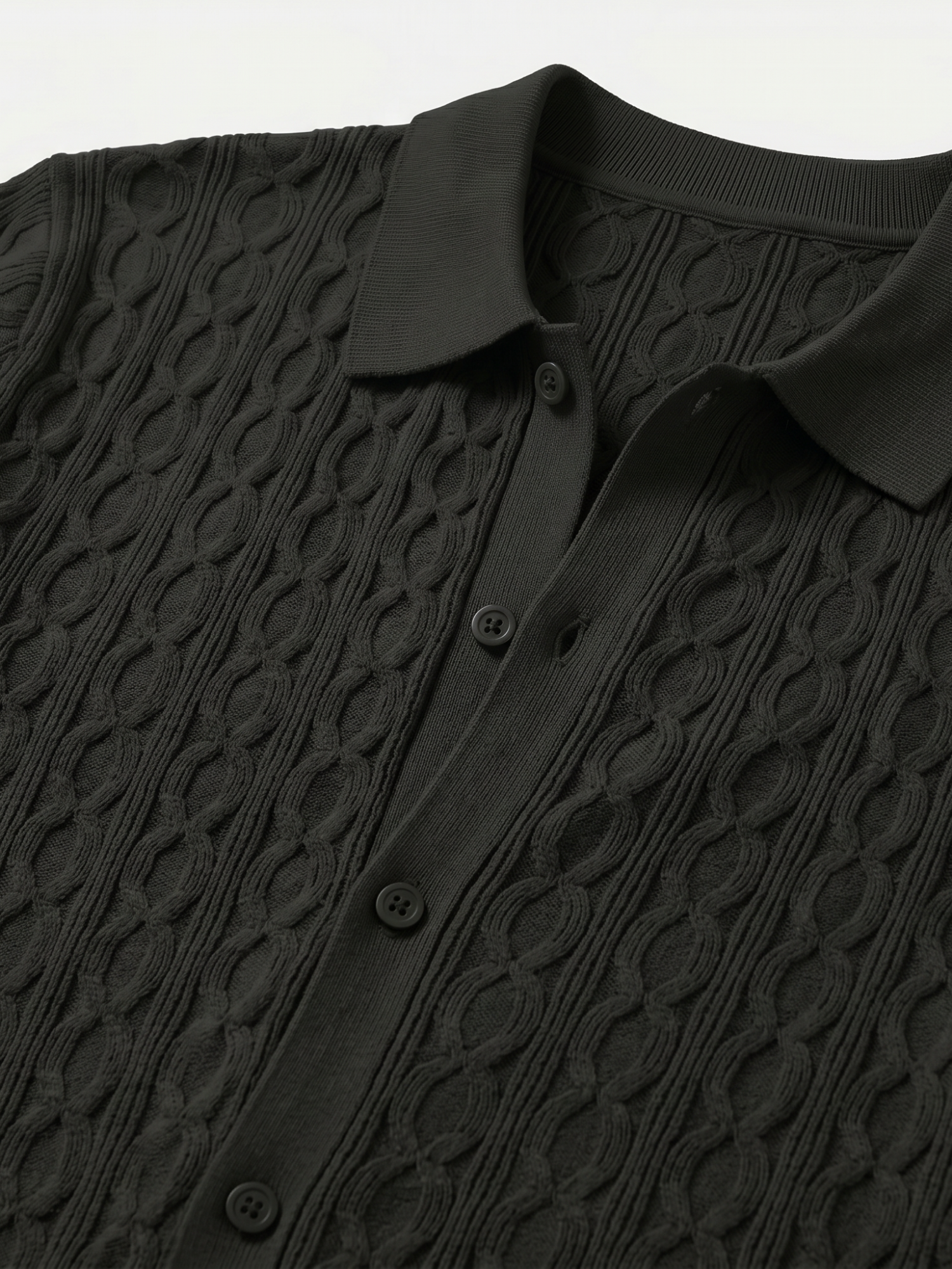 Men’s Short Sleeve Knit Polo Shirt – Slim Fit