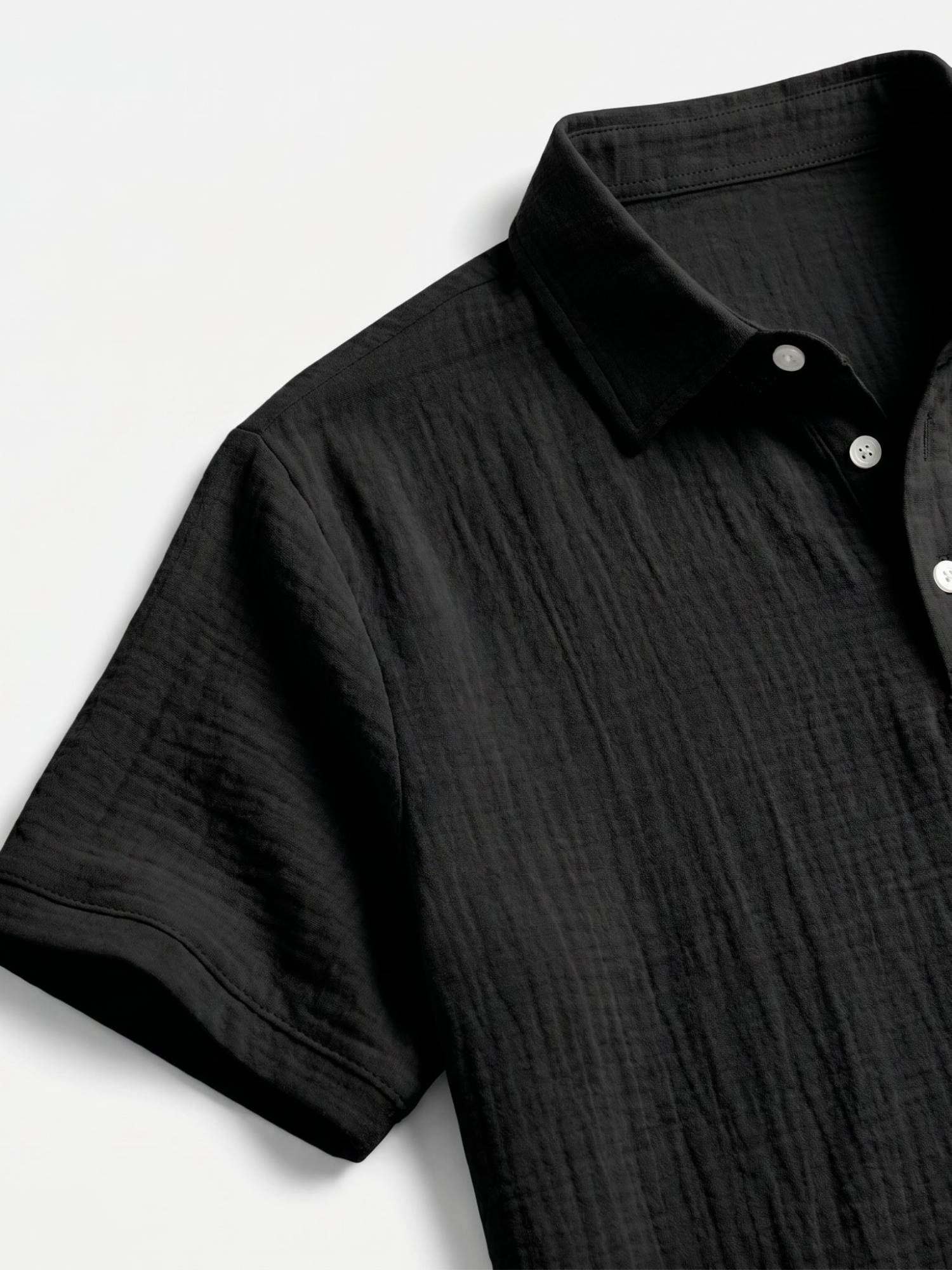 Men’s Short Sleeve Polo Shirt and Shorts Two-Piece Set