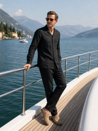Men’s Summer Shirt and Trousers Set – Relaxed Coordinated Design