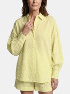 Women’s Broderie Stripe Shirt and Shorts Set