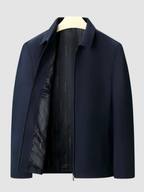 Men’s Zip-Front Jacket – Long Sleeve, Regular Fit