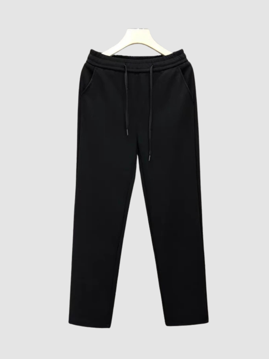 Women’s Straight-Leg Sweatpants – Mid-Rise, Full Length, Drawstring Waist, Relaxed Fit
