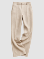Women’s Straight-Leg Trousers – Mid-Rise, Full Length, Tailored Fit