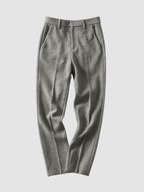 Women’s Straight-Leg Trousers – Mid-Rise, Full Length, Tailored Fit