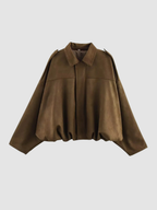 Women’s Zip-Up Jacket – Full Zip Closure, Long Sleeve, Relaxed Fit